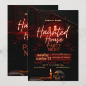 Halloween Ghosts Spooktacular Birthday Party Kaart (Voorkant / Achterkant)