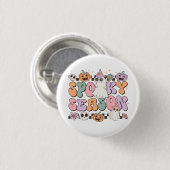 Halloween Ghosts Spooky Seizoen Ronde Button 3,2 Cm (Voorkant /achterkant)
