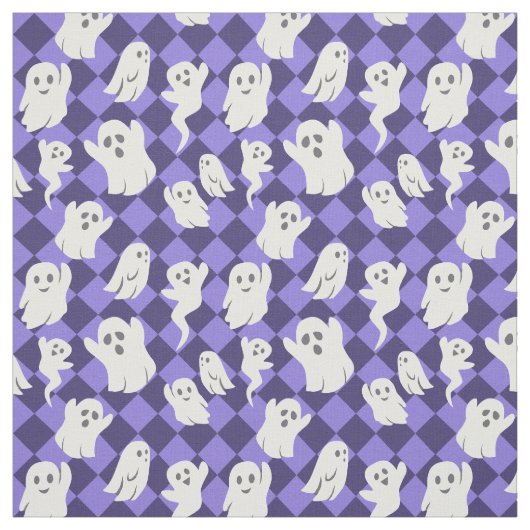 Halloween Ghosts Stof (Swatch)