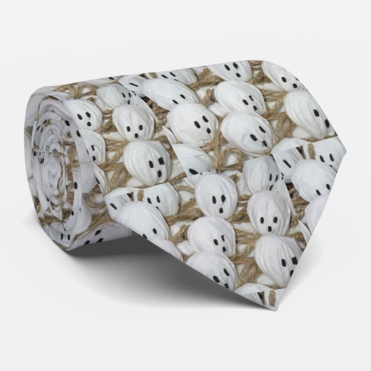 Halloween Ghosts Stropdas (Opgerold)