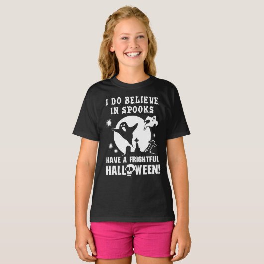 Halloween Ghosts T-shirt (Voorkant volledig)