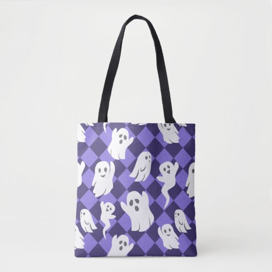 Halloween Ghosts Tote Bag (Voorkant)
