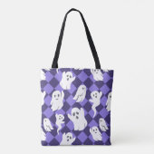 Halloween Ghosts Tote Bag (Achterkant)