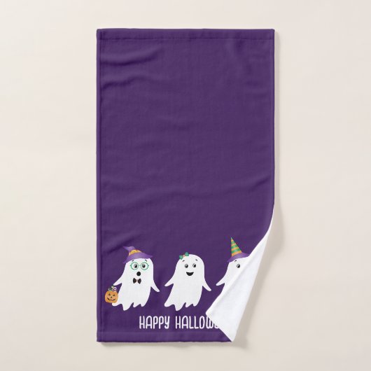 Halloween Ghosts Trick or treat Bad Handdoek (Handdoek)