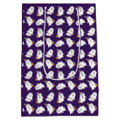 Halloween Ghosts Trick or treat Medium Cadeauzakje (Achterkant)