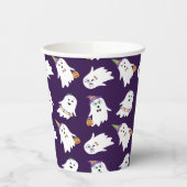 Halloween Ghosts Trick or treat Papieren Bekers (Links)