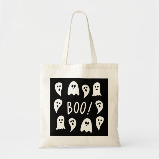 Halloween Ghosts Trick or treat Tote Bag (Voorkant)