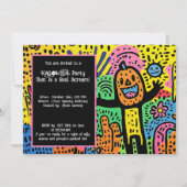 Halloween Ghoul Doodle Extravaganza Kaart (Voorkant)