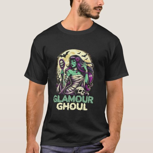 Halloween Ghoul Lover Spooky Ghost Scary Trick or T-shirt (Voorkant)