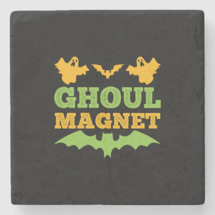 Halloween Ghoul Magnet Birthday Stenen Onderzetter
