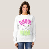 Halloween Ghoul MaMa Sweatshirt (Voorkant volledig)