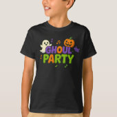 Halloween Ghoul Party Kleding Spooky Party Outfit T-shirt (Voorkant)
