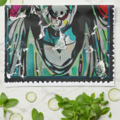 Halloween Ghoul Theedoek (Gevouwen)