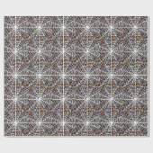 Halloween Ghouls & Goblins in a Spiderweb Cadeaupapier (Vlak)