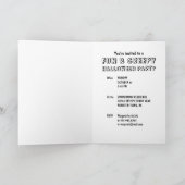 Halloween Ghouls Party Uitnodiging (Binnen)