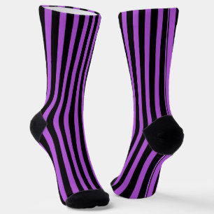 Halloween Gif Paars en Zwart Sokken