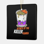 Halloween Gift | Aanval van de ramen Keramisch Ornament (Links)
