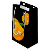 Halloween Gift Bag Klein Cadeauzakje (Voorkant Gekanteld)