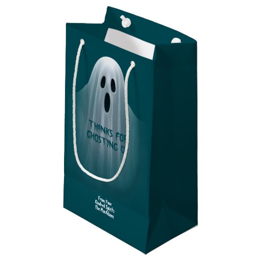 Halloween Gift Bag Klein Cadeauzakje (Voorkant Gekanteld)