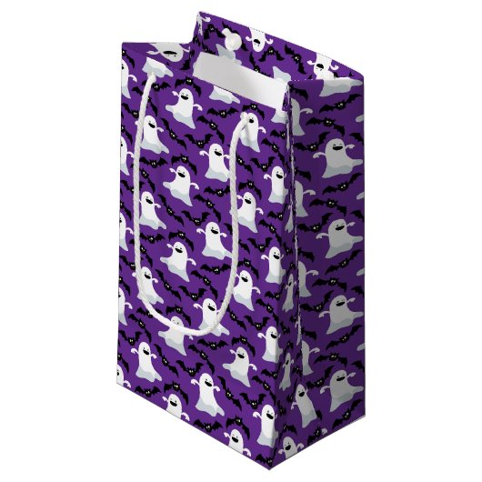 Halloween Gift Bag Klein Cadeauzakje (Voorkant Gekanteld)