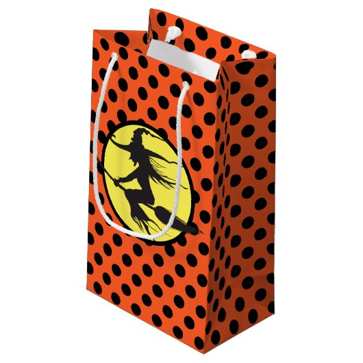 Halloween Gift Bag Klein Cadeauzakje (Achterkant Gekanteld)