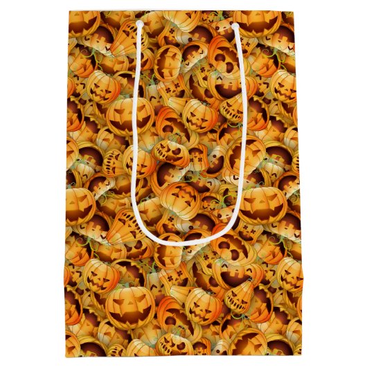 Halloween Gift Bag Medium Cadeauzakje (Achterkant)