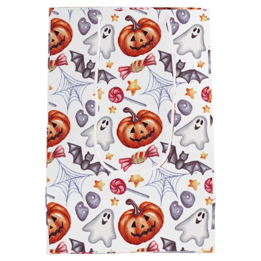 halloween gift bag medium cadeauzakje (Achterkant)