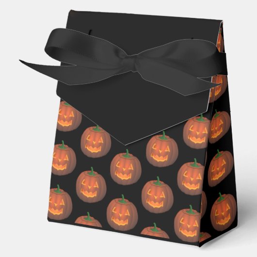 Halloween Gift Bags Jack-O-Lantern Snoep Dozen Bedankdoosjes (Voorkant)
