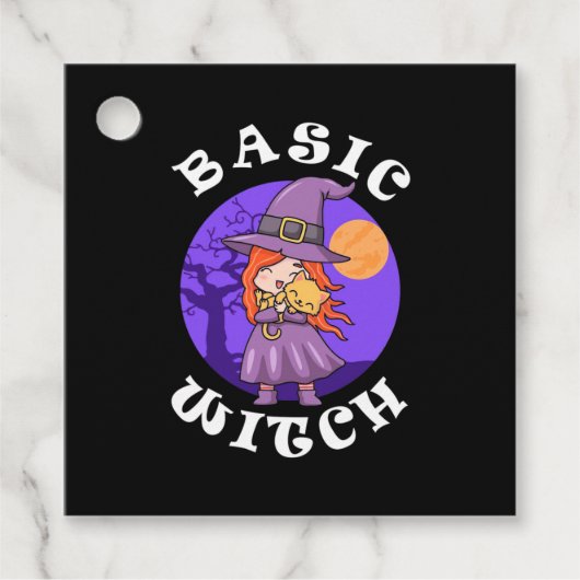 Halloween Gift | Basisheks Bedankjes Labels (Voorkant)