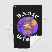 Halloween Gift | Basisheks Golfhanddoek (Insitu)