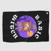 Halloween Gift | Basisheks Golfhanddoek (Horizontaal)