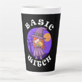 Halloween Gift | Basisheks Latte Mok (Voorkant)