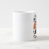 Halloween Gift, Boo, Halloween Sublimation Design Grote Koffiekop (Voorkant)