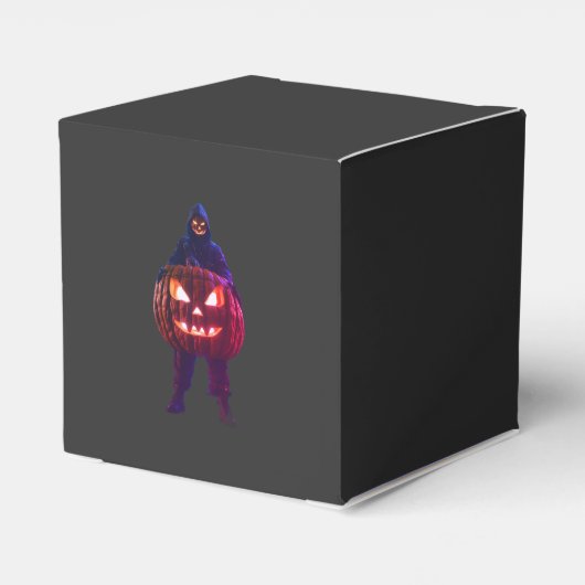 halloween gift Box Bedankdoosjes (Achterkant)
