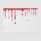 Halloween Gift - Gory Druppelend Bloed Grappig Blo Tissuepapier (Voorkant)