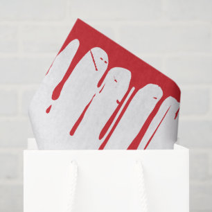 Halloween Gift - Gory Druppelend Bloed Grappig Blo Tissuepapier