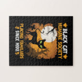 Halloween Gift Human Society Placing Familiars Legpuzzel (Horizontaal)