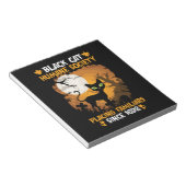 Halloween Gift Human Society Placing Familiars Notitieblok (Schuin)