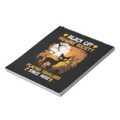 Halloween Gift Human Society Placing Familiars Notitieblok (Linkerzijde)