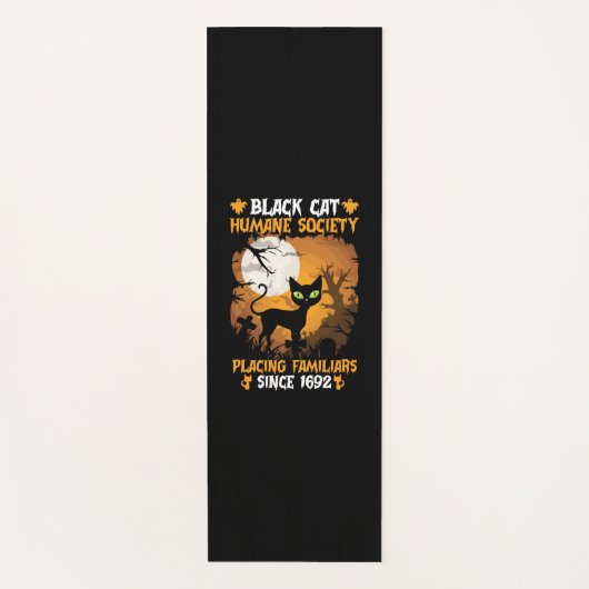Halloween Gift Human Society Placing Familiars Yogamat (Voorkant)