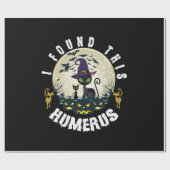 Halloween Gift | I Found This Humerus Birthday Cadeaupapier (Vlak)