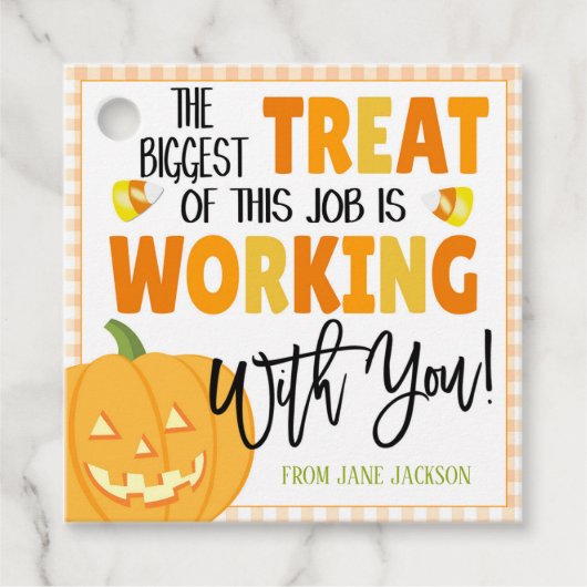 Halloween Gift Label (Voorkant)