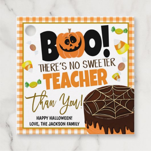 Halloween Gift Label (Voorkant)