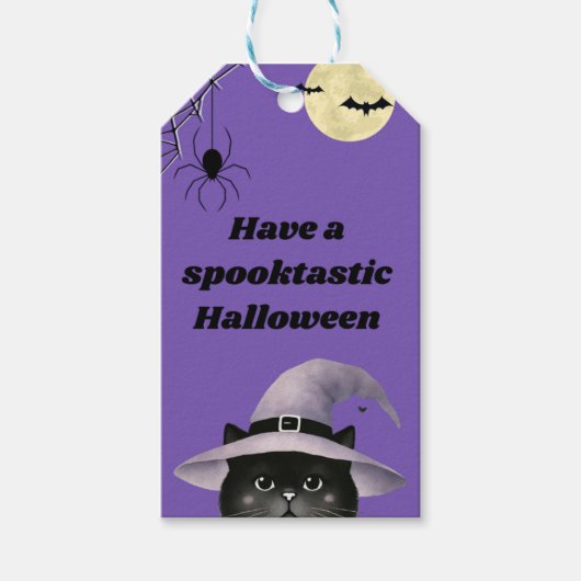 Halloween Gift Label Cadeaulabel (Voorkant)