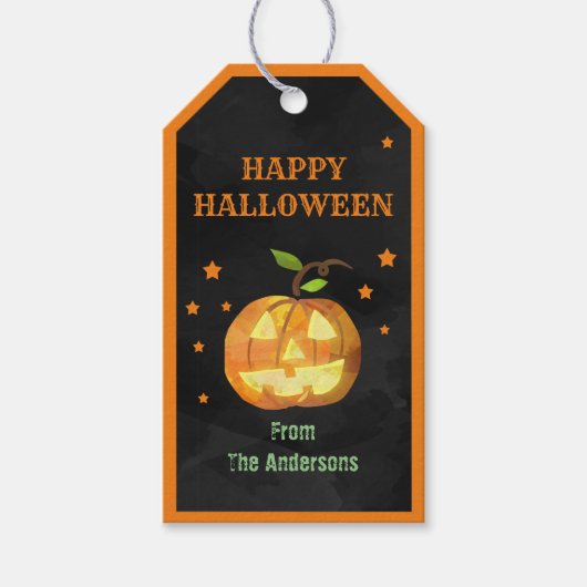 Halloween Gift Label Cadeaulabel (Voorkant)