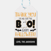 Halloween Gift Label Cadeaulabel (Voorkant)