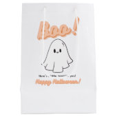 Halloween Gift Label - traktaties voor jou! Medium Cadeauzakje (Achterkant)