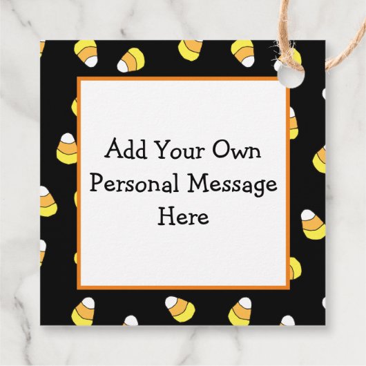 Halloween Gift Label, Witch, Mummy en Vampire Bedankjes Labels (Achterkant)