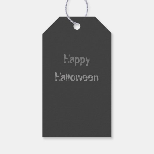 Halloween Gift Labels Cadeaulabel (Achterkant)
