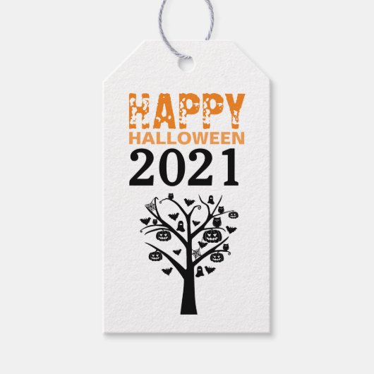 Halloween Gift Labels Cadeaulabel (Voorkant)